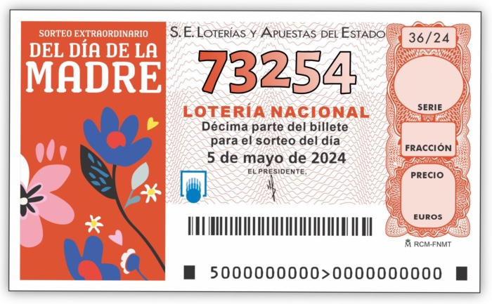 Décimo Sorteo Extraordinario del día de la madre 73254